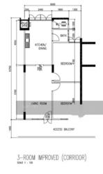 Blk 2 Hougang Avenue 3 (Hougang), HDB 3 Rooms #157165942